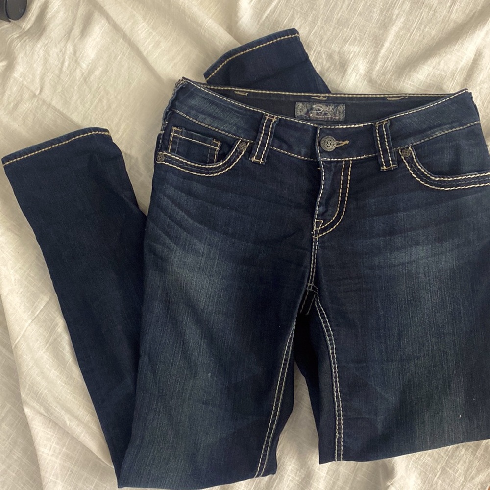 Silver Suki Skinny Jean